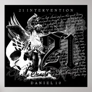 21 Intervention Canvas Poster by pacificoracle at Zazzle