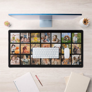21 Photo Gallery Personalized Desk Mat