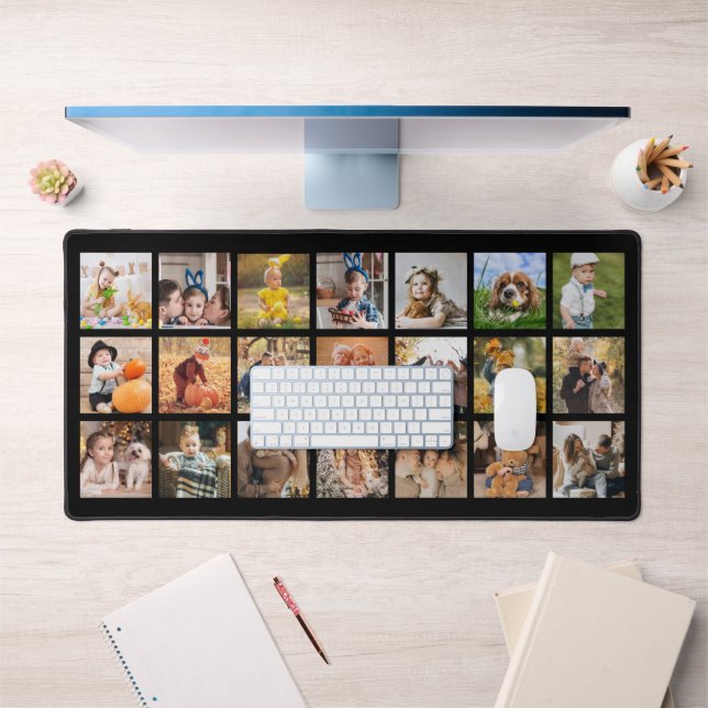 21 Photo Gallery Personalized Desk Mat (Office 1)