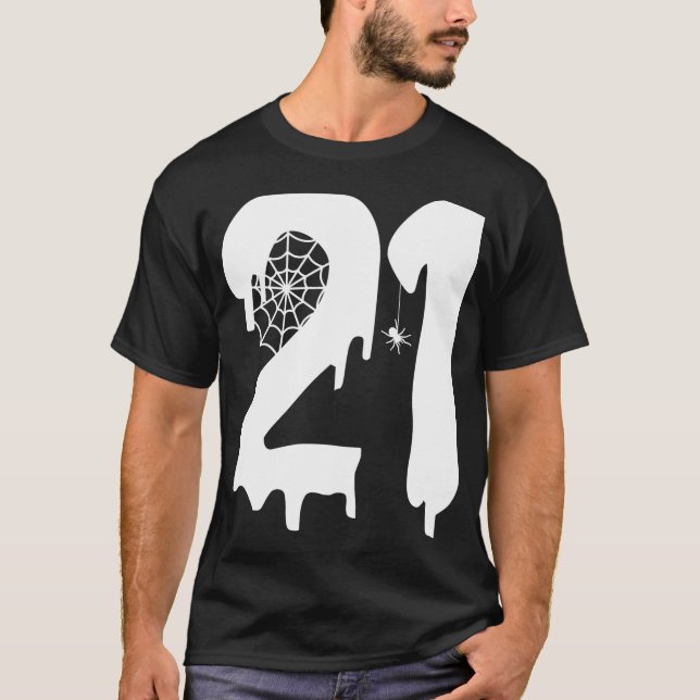 21 Shirt, 21st Birthday Shirt (Front)