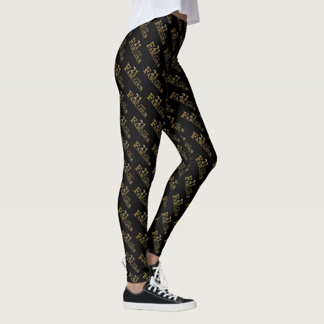 21 st Birthday  Leggings (Right)