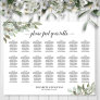 21 Table Eucalyptus Foliage Wedding Seating Chart