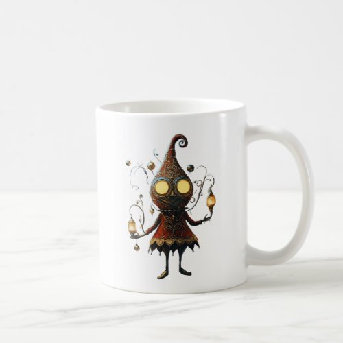 *~* 21 Whimsical Glow Funny Magical Christmas AP97 Coffee Mug