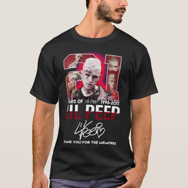 21 Years Of Lil Peep Classic T-Shirt (Front)