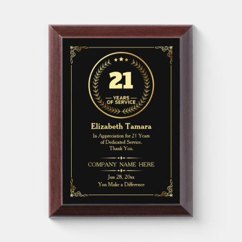 21 Years of Service | Employee Appreciation