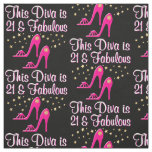 21 YR OLD SHOE QUEEN FABRIC