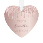 21st 21 birthday party decor rose gold glitter