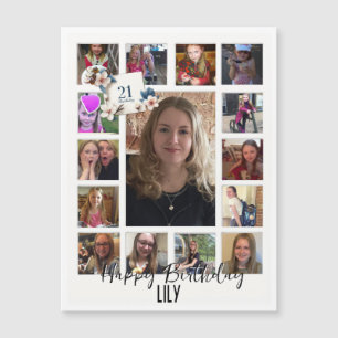 21st Birthday Almond blossom blue-cream