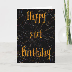 21st Birthday Card