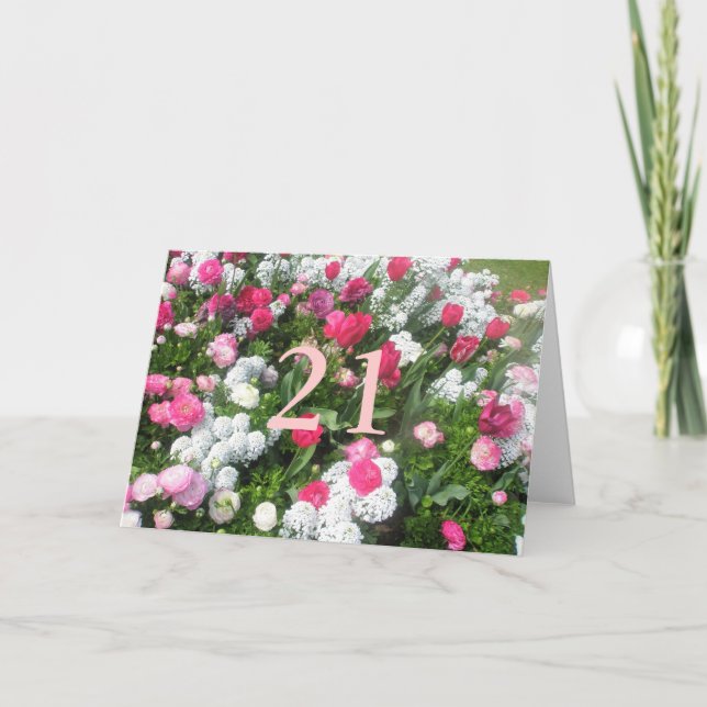 21st Birthday Card (Front)