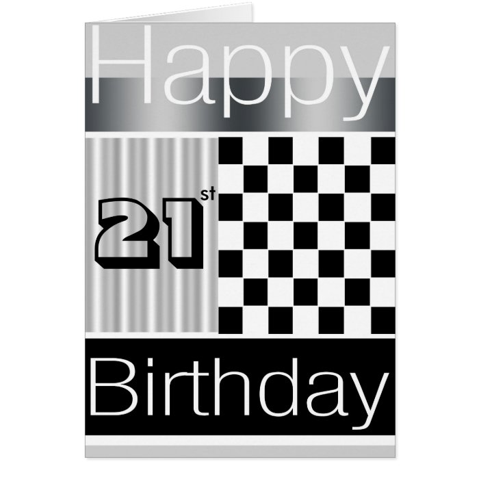 21st Birthday Cards, 21st Birthday Card Designs