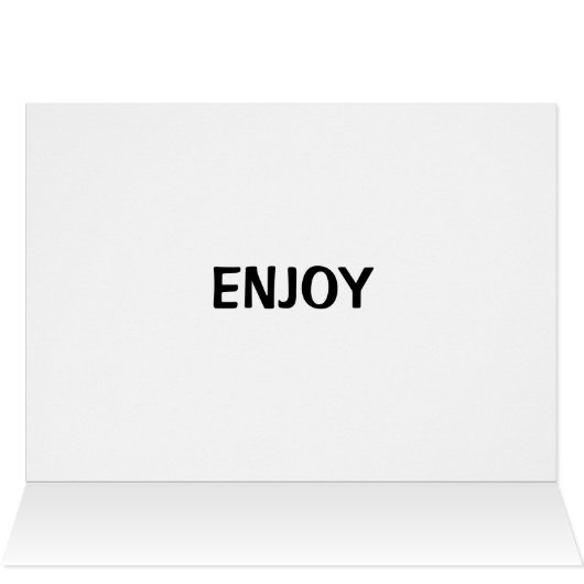 ***21st BIRTHDAY*** CATCH A WAVE AND GO FOR IT! (Inside Horizontal (Top))