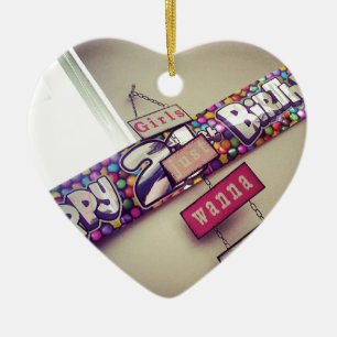 21st Birthday Ceramic Ornament