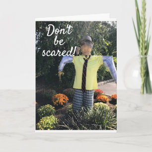 *21st BIRTHDAY* DON'T BE SCARED/NOT SO BAD! Card