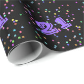 21st Birthday Gift Wrap Wrapping Paper | Zazzle