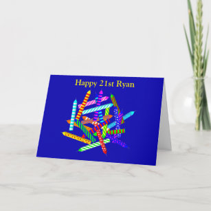 21st Birthday Gifts Card