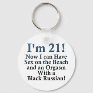21st Birthday Gifts Keychain