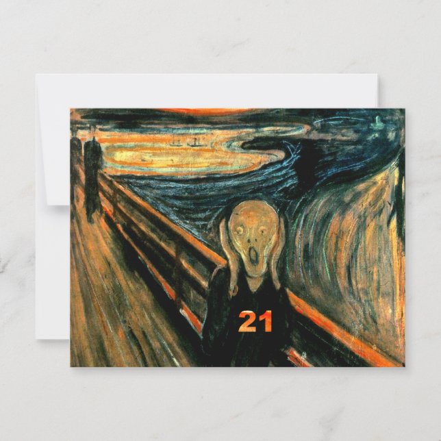 21st Birthday Invitation (Front)