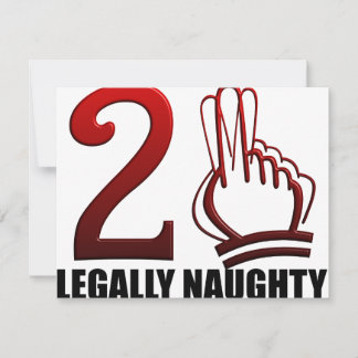 21st Birthday Invitation