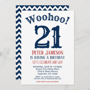 Funny 21st Birthday Invitations & Invitation Templates | Zazzle