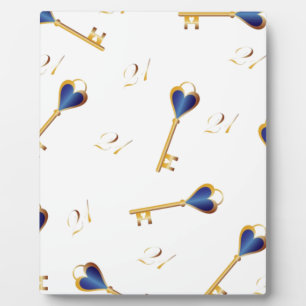 21st Birthday keys Plaque