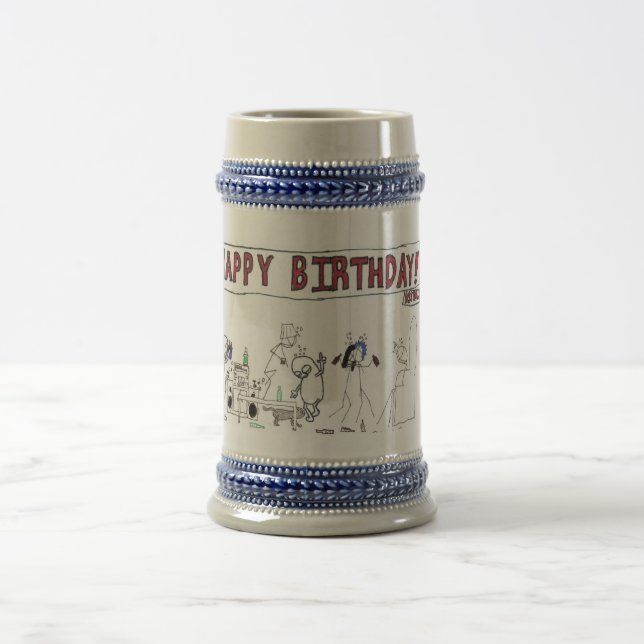 21st birthday mug (Center)