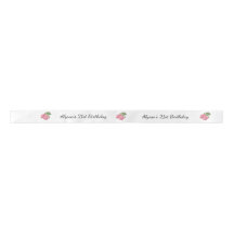 21st Birthday Party Favor Ribbon