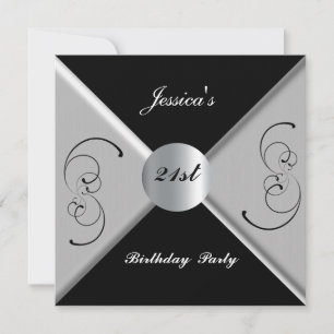 21st Birthday Party Invitation