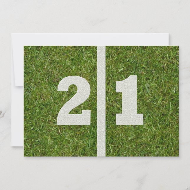 21st Birthday Party! Invitation (Front)