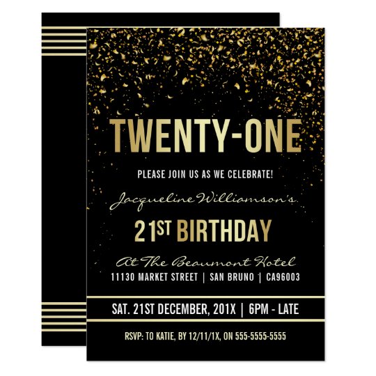 21st birthday party shimmering