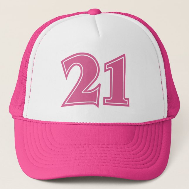 21st Birthday Party Trucker Hat (Front)