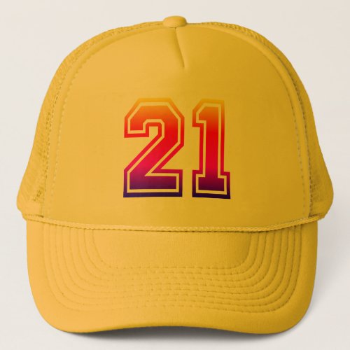 21st Birthday Party Trucker Hat