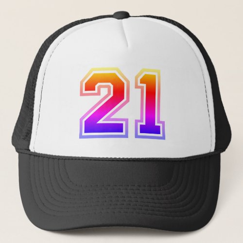 21st Birthday Party Trucker Hat