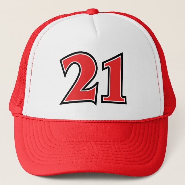 21st Birthday Party Trucker Hat (Front)
