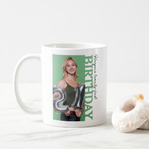 21st Birthday Photo college Party Coffee Mug