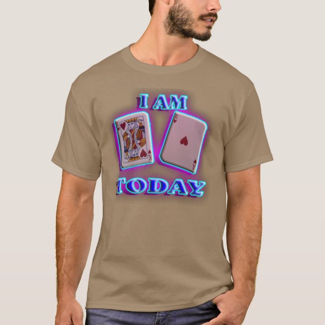 21st BIRTHDAY shirt. T-Shirt (Front)