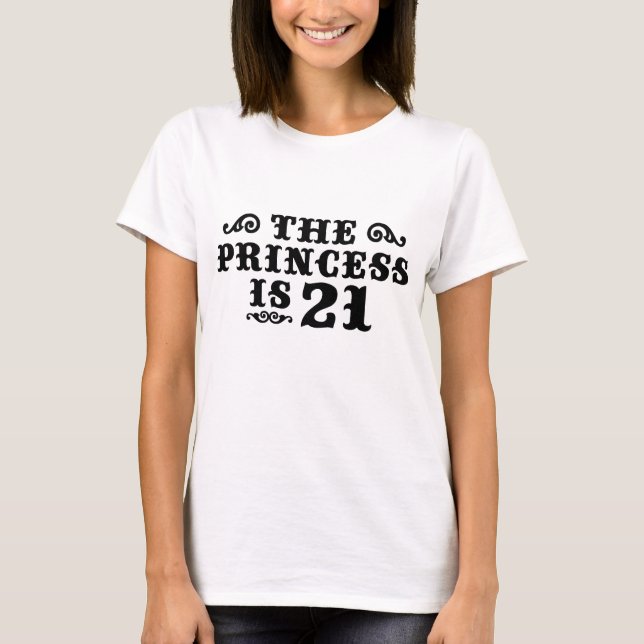 21st Birthday T-Shirt (Front)