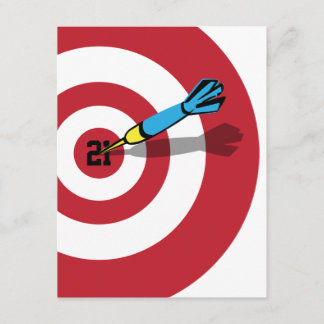 21st Birthday - Target Bullseye Invitation