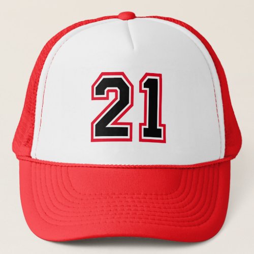 21st Birthday Trucker Hat