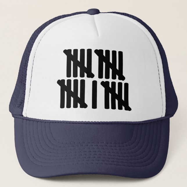 21st birthday trucker hat (Front)