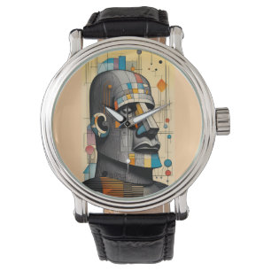 21st Century Moai - Ken Gage Tiki Art Watch