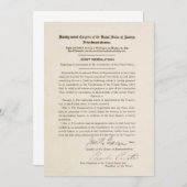 21st Constitutional Amendment Ending Prohibition (Front/Back)