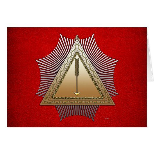 21st Degree: Patriarch Noachite Cards (Front Horizontal)