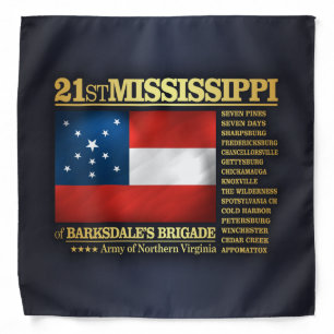 21st Mississippi Infantry (BA2) Bandana