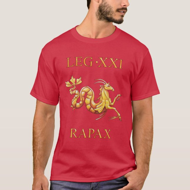 21st Roman Legion XXI Rapax - 'Raptors' T-Shirt (Front)