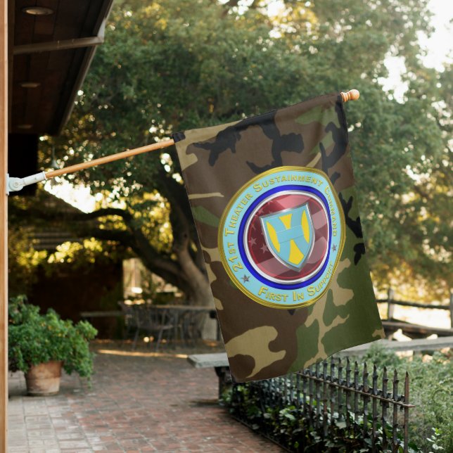 21st Theater Sustainment Command  House Flag (In SItu)