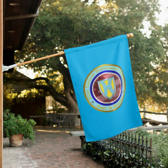 21st Theater Sustainment Command  House Flag (In SItu)
