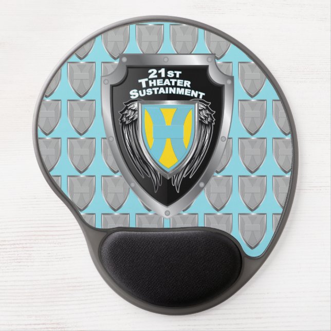 21st Theater Sustainment Command Shield Gel Mouse Pad (Front)