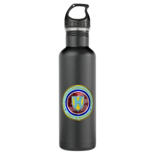 21st Theater Sustainment Command  Stainless Steel Water Bottle