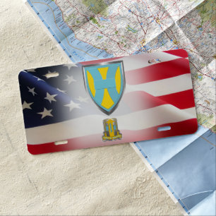 21st TSC License Plate